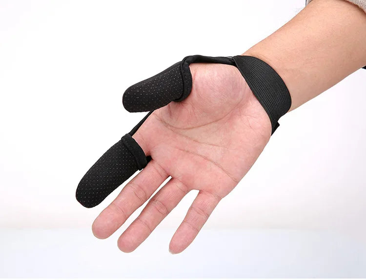 Gants de pêche 2 doigts respirants, antidérapants et anti-coupures, pour la pêche à la carpe