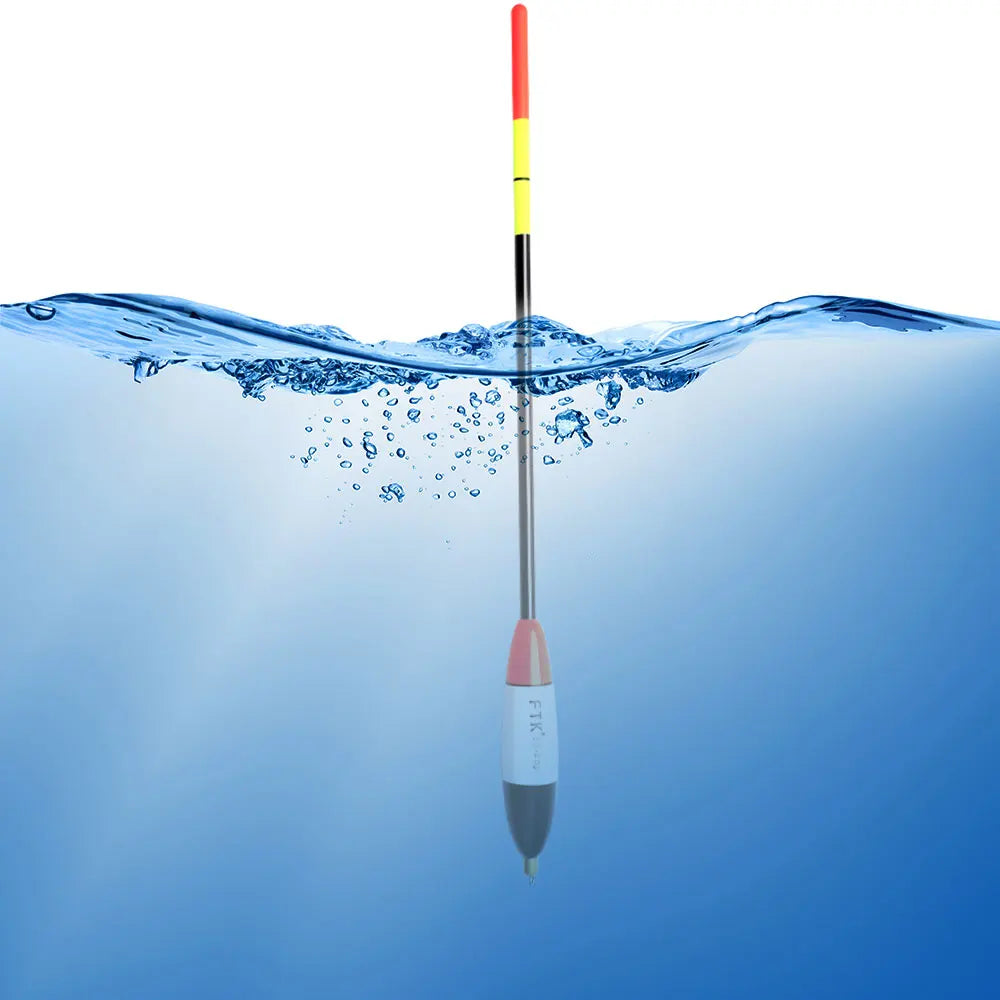 FTK 4Pcs Fishing Float 23cm-26cm Barguzinsky Fir Float Bobber Long Tail Vertical Buoy For Carp Fishing Accessories Tackle 2024 Mapêche.com