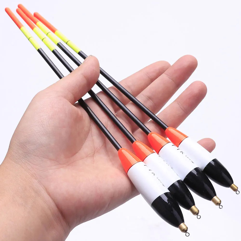 FTK 4Pcs Fishing Float 23cm-26cm Barguzinsky Fir Float Bobber Long Tail Vertical Buoy For Carp Fishing Accessories Tackle 2024 Mapêche.com
