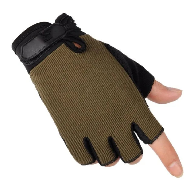Gants de pêche, légers, antidérapants, doigts longs, sans doigts