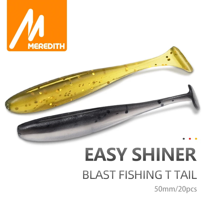 Meredith Leurres souples 5 cm 0,88 g 20 pièces/lot Swimbaits appâts souples artificiels