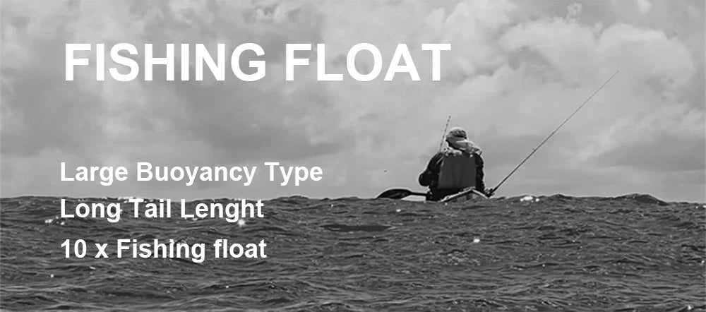 FTK 10Pcs Fishing Float 2g 3g 5g Barguzinsky Fir Float Bobber Long Tail Vertical Buoy For Carp Fishing Accessories Tackle 2023 Mapêche.com