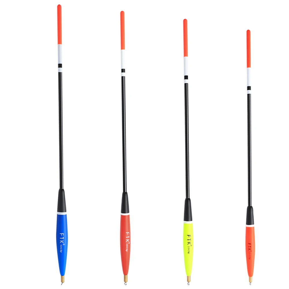 Barguzinsky Fir Bobber Fishing Float 4Pcs/Lot Length 2+2g/3+2g/4+2g/5+2g Copper Ocean Rock Buoy for Carp Fishing Tackle Mapêche.com