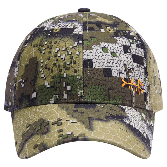 Casquette de pêche camouflage Bassdash, réglable à visière
