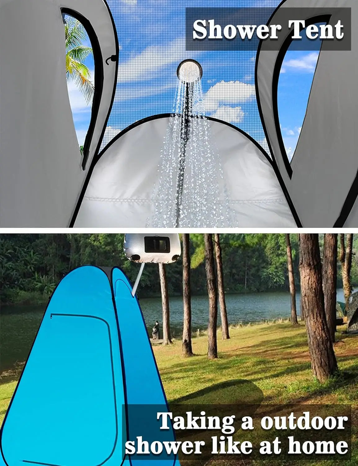 Portable Beach Shower Toilet Changing Tent Outdoor Mobile Toilet Fishing Photography Tent Sun Rain Shelter Privacy Shelter Tent Mapêche.com