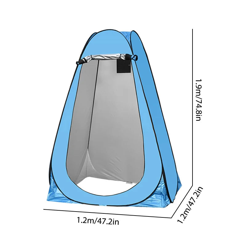 Portable Beach Shower Toilet Changing Tent Outdoor Mobile Toilet Fishing Photography Tent Sun Rain Shelter Privacy Shelter Tent Mapêche.com