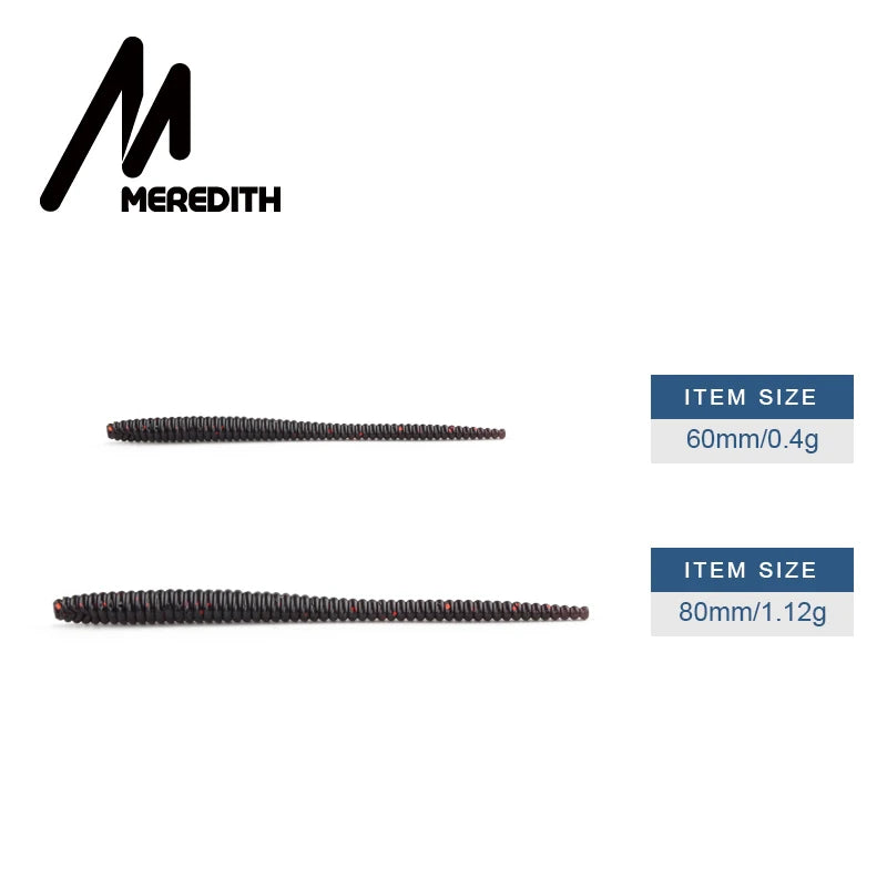 Meredith Leurres de pêche artificiels Meredith 60 mm 80 mm