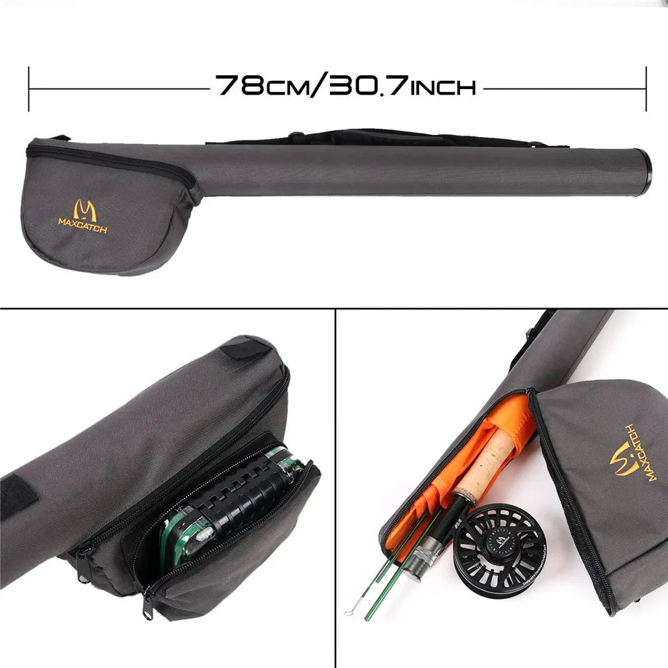 Ensemble Complet de Pêche à la Mouche Maximumcatch – Canne 9', pour soie 4 à 6 WT