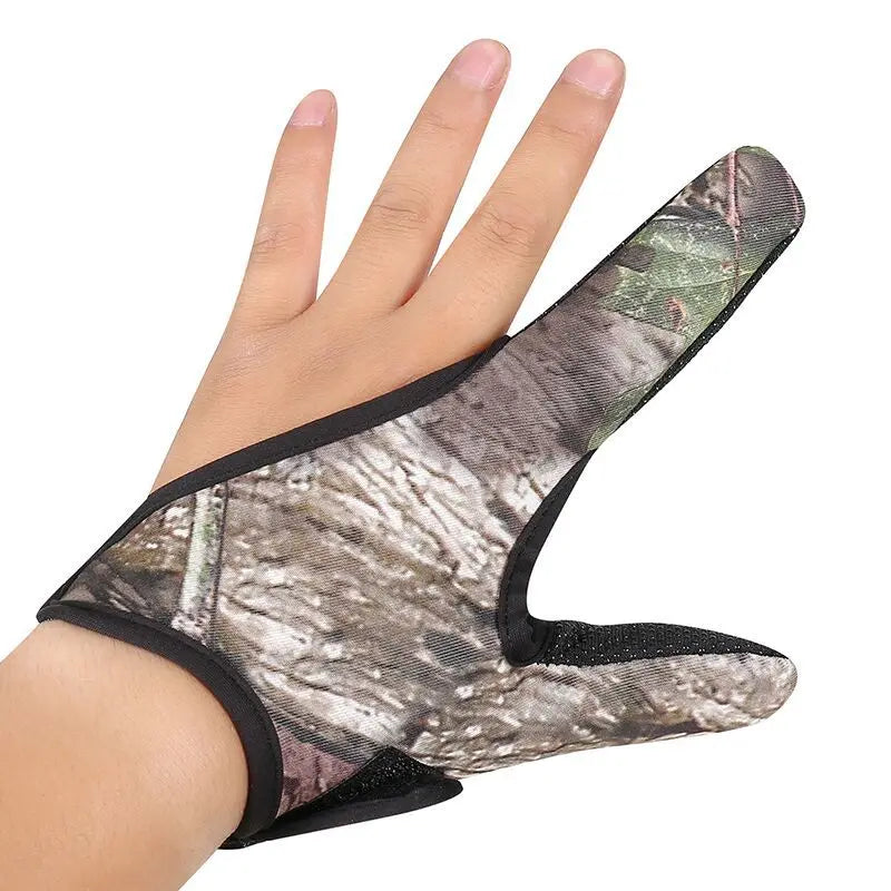 Gants de pêche 2 doigts respirants, antidérapants et anti-coupures, pour la pêche à la carpe
