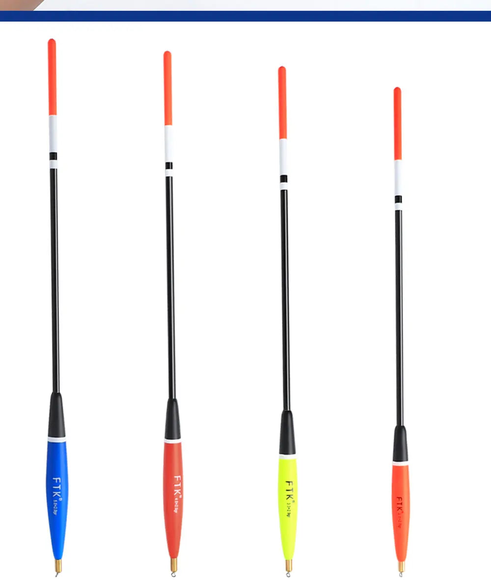 Barguzinsky Fir Bobber Fishing Float  4Pcs/Lot Length 2+2g/3+2g/4+2g/5+2g Copper Ocean Rock Buoy for Carp Fishing Tackle Mapêche.com