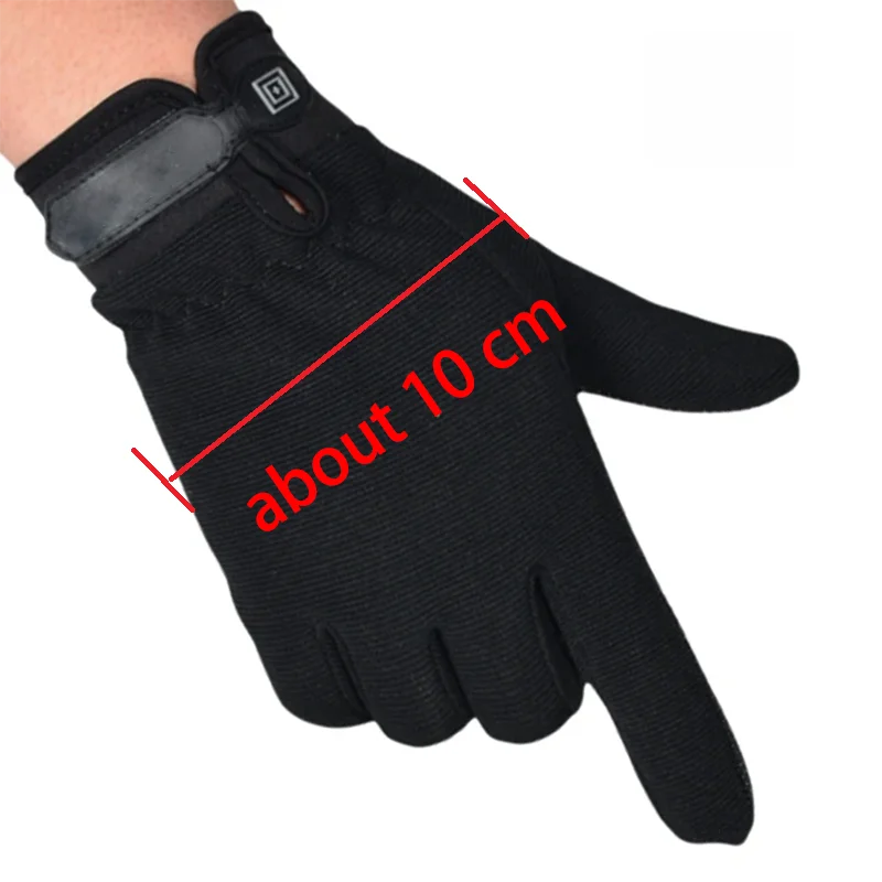 Gants de pêche, légers, antidérapants, doigts longs, sans doigts